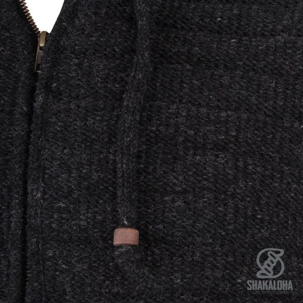Shakaloha - Chuck ziphood | wollen vest met capuchon