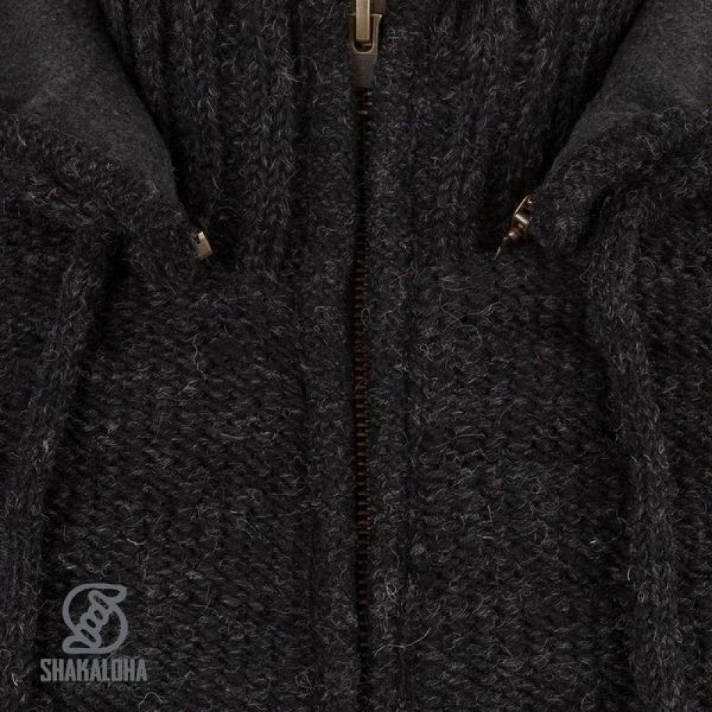 Shakaloha - Chuck ziphood | wollen vest met capuchon