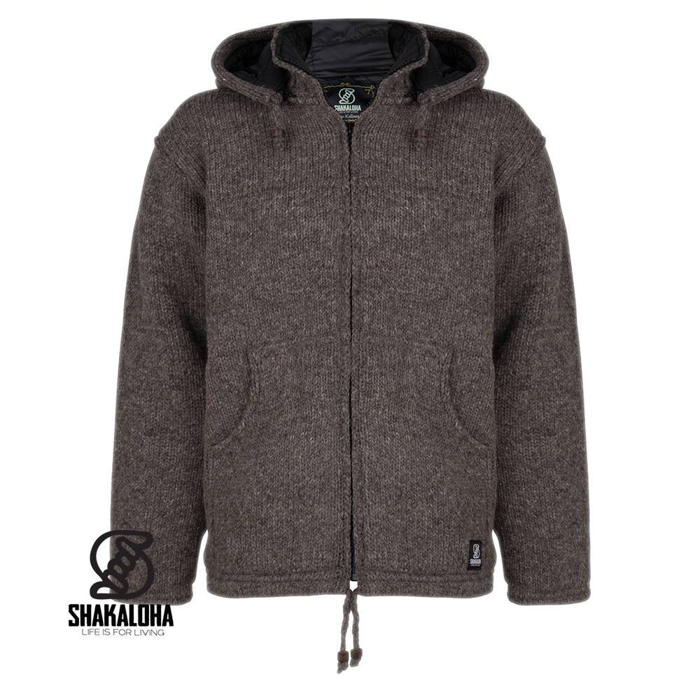Shakaloha - Breaker | wollen herenvest Brown