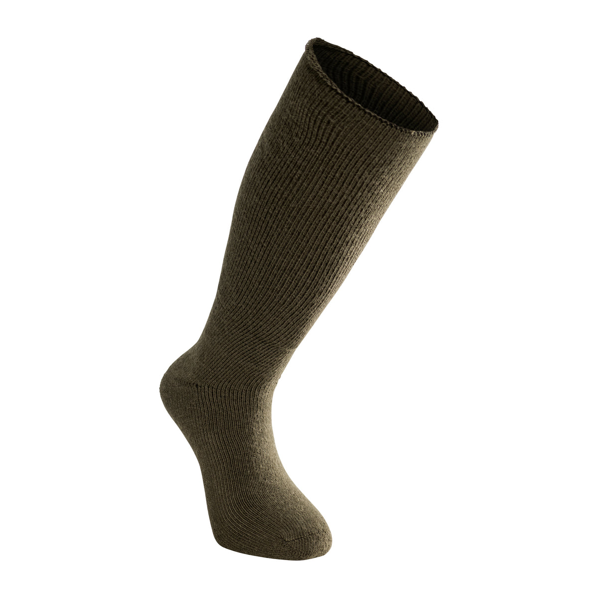 Woolpower - Socks Knee-high 600 | wollen thermo kniekousen Pine green
