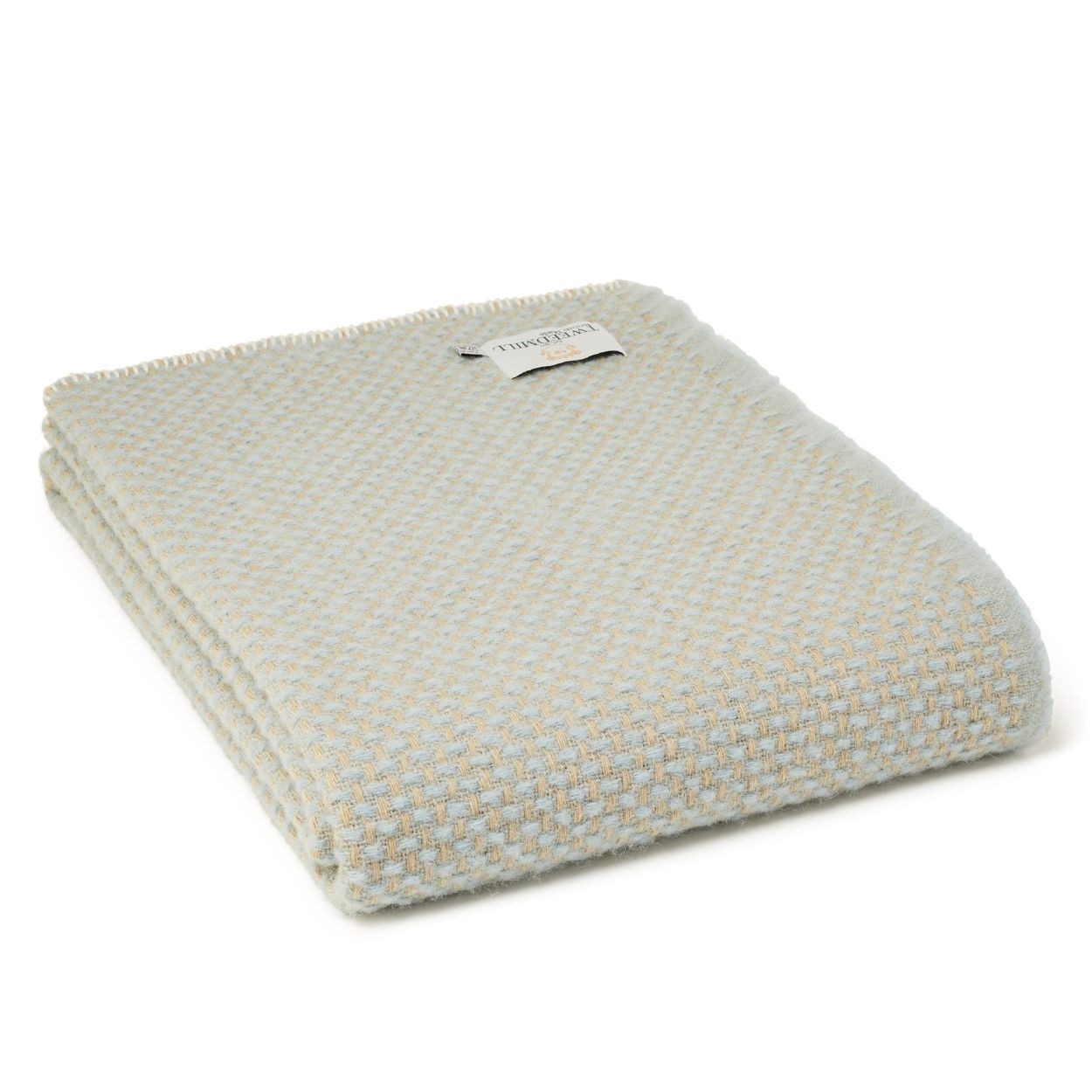 Tweedmill - Twill | wollen plaid Oatmeal Duck egg