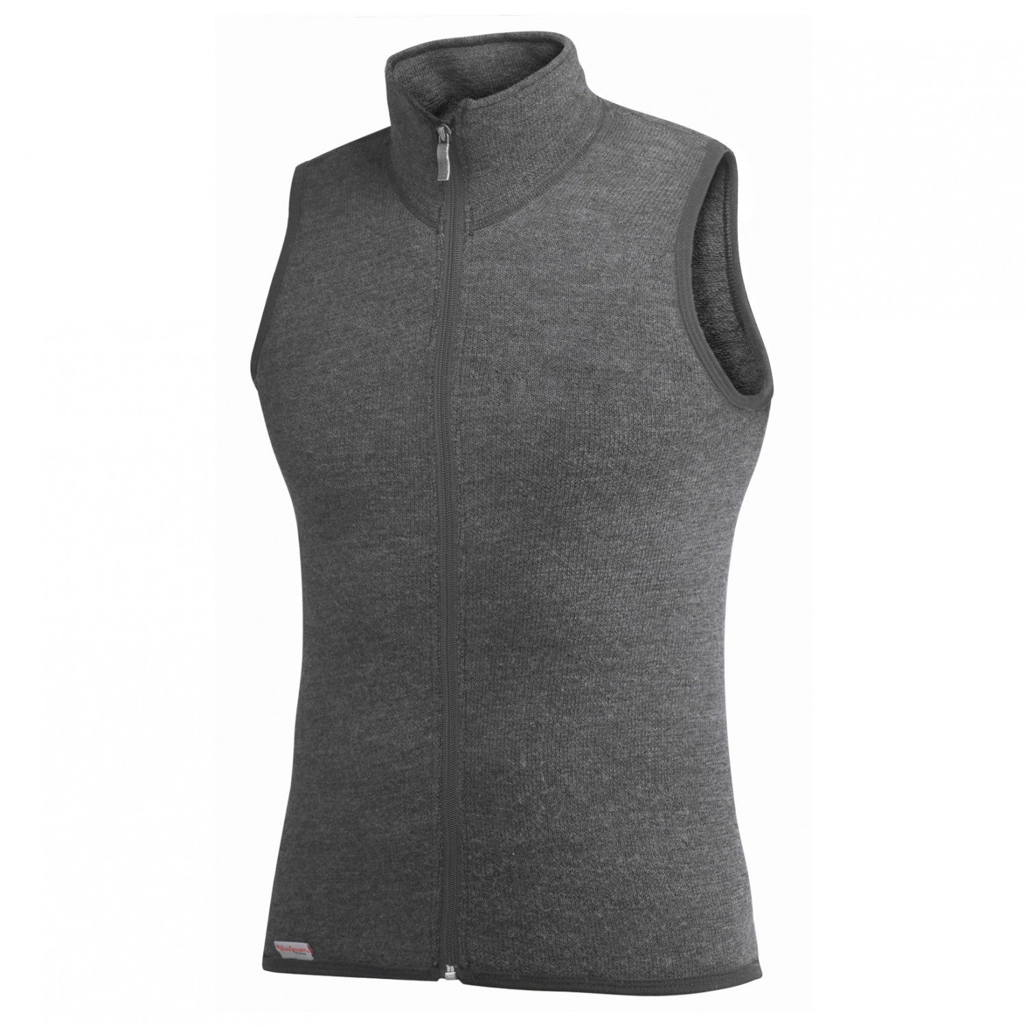 Woolpower - Vest 400 | wollen thermovest Grey