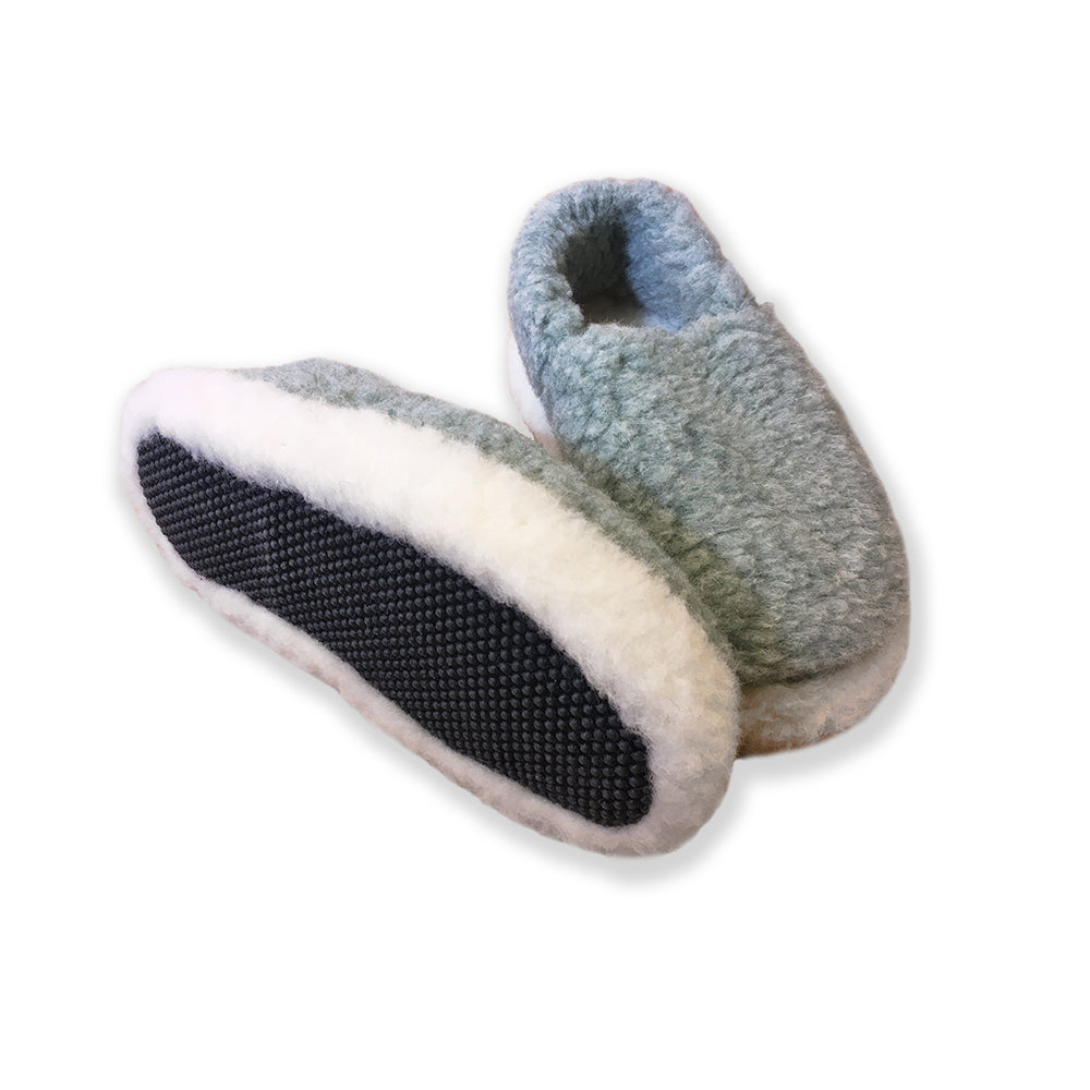 Yoko Wool Sheep Wool Moccasins Schafwolle-Hausschuh Siberian Texelana