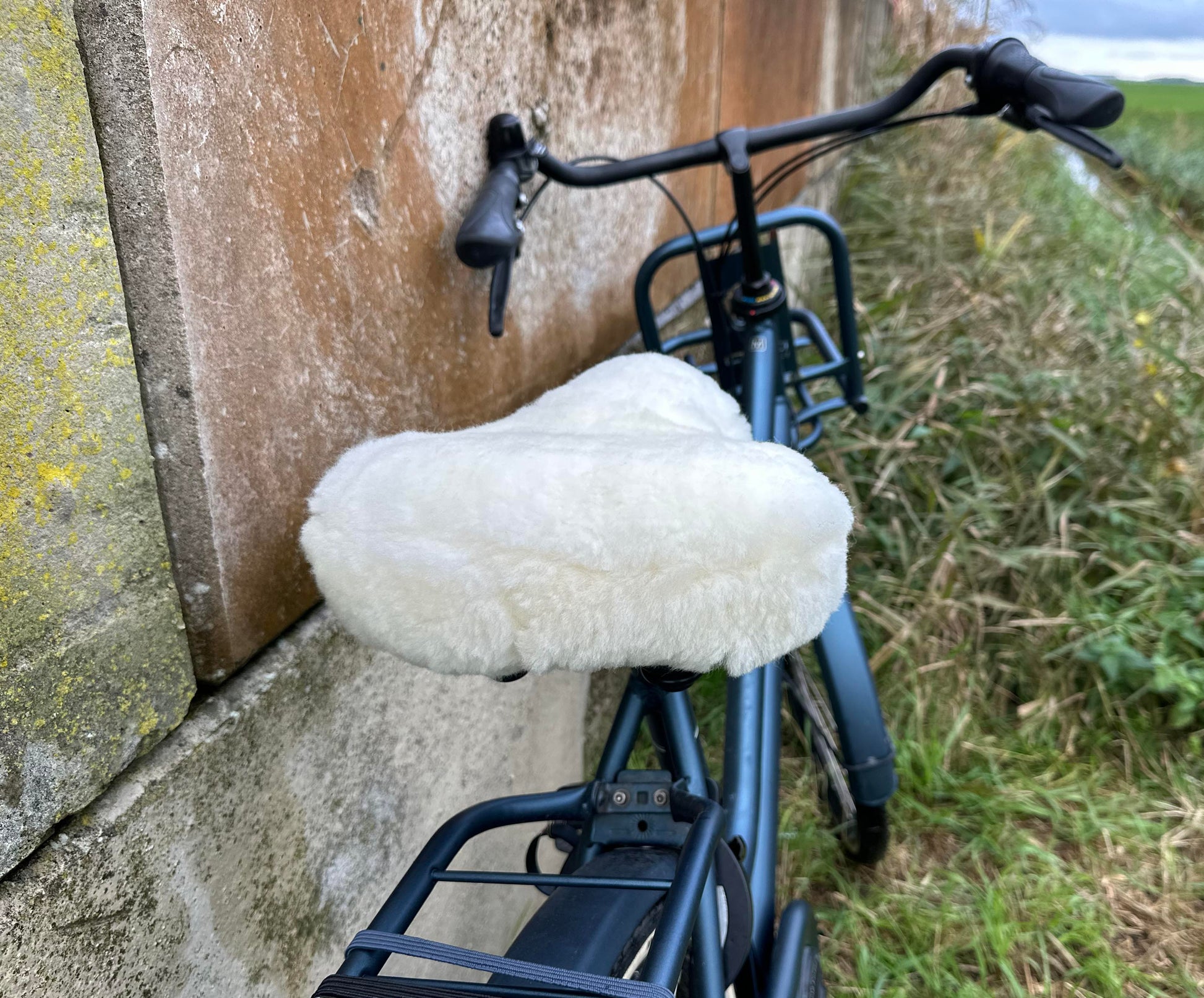 schaffell für fahrradsattel Texelana