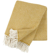 Klippan - Samba | plaid van lamswol Yellow