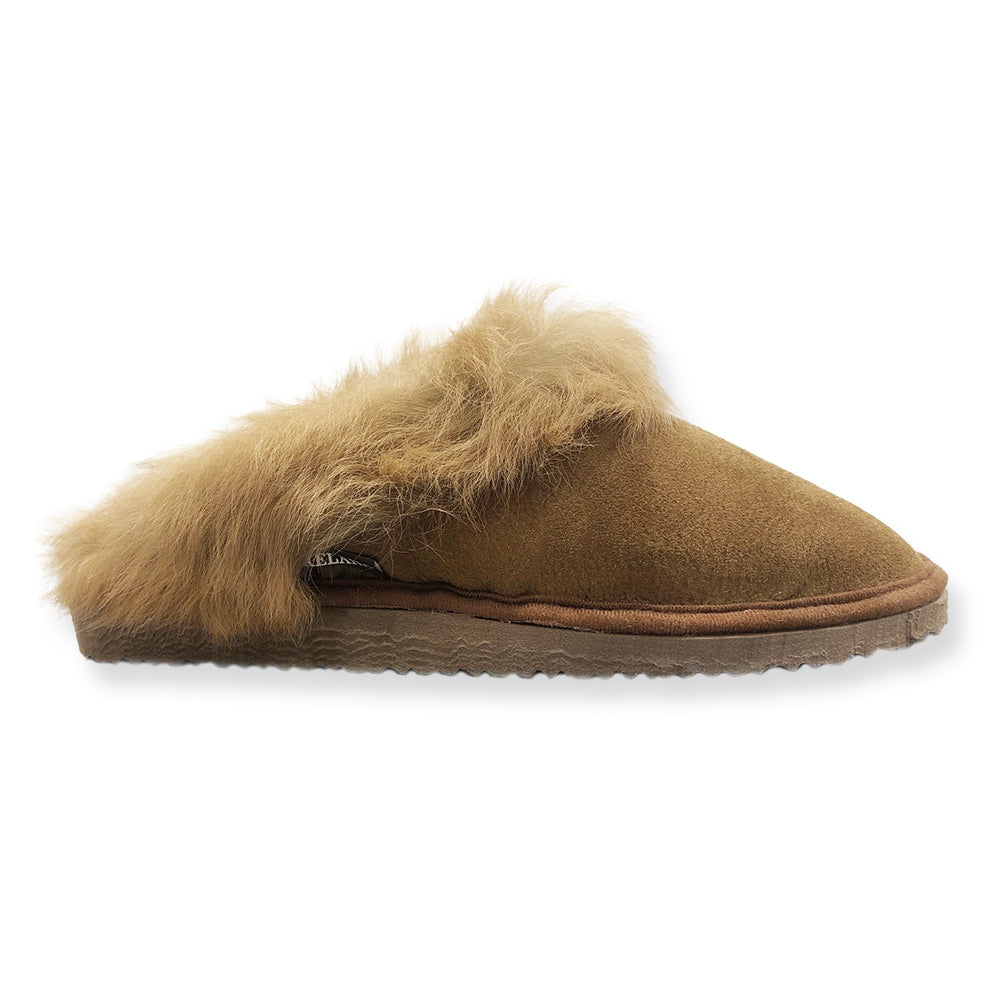 Texelana - Reina | slip-on slipper with fur trim