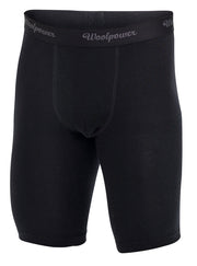 Woolpower - Boxer Xlong LITE | heren thermo ondergoed Black