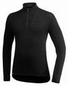 Woolpower - Zip turtleneck 400 | wool thermal shirt with turtleneck