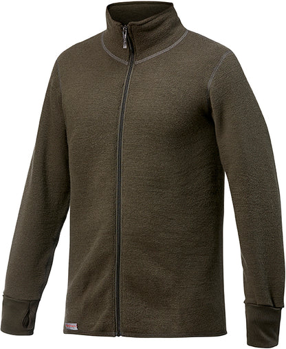 Woolpower - Full zip jacket 600 | Thermoweste aus Wolle