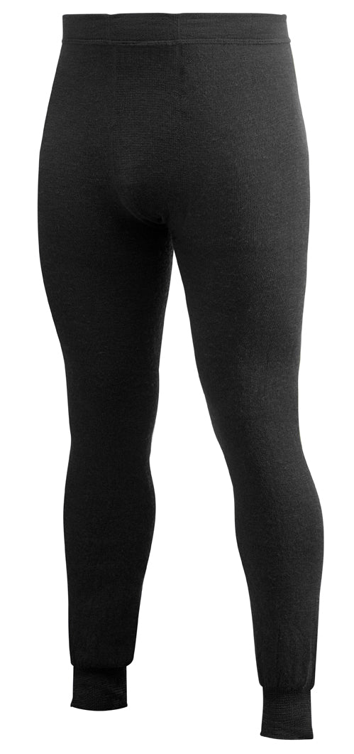 Woolpower - Long Johns 400 | wollen thermolegging Black