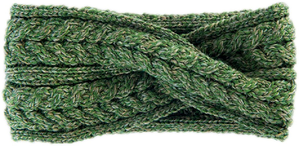 Aran Woollen Mills - B538 | hoofdband van merinowol Meadow green