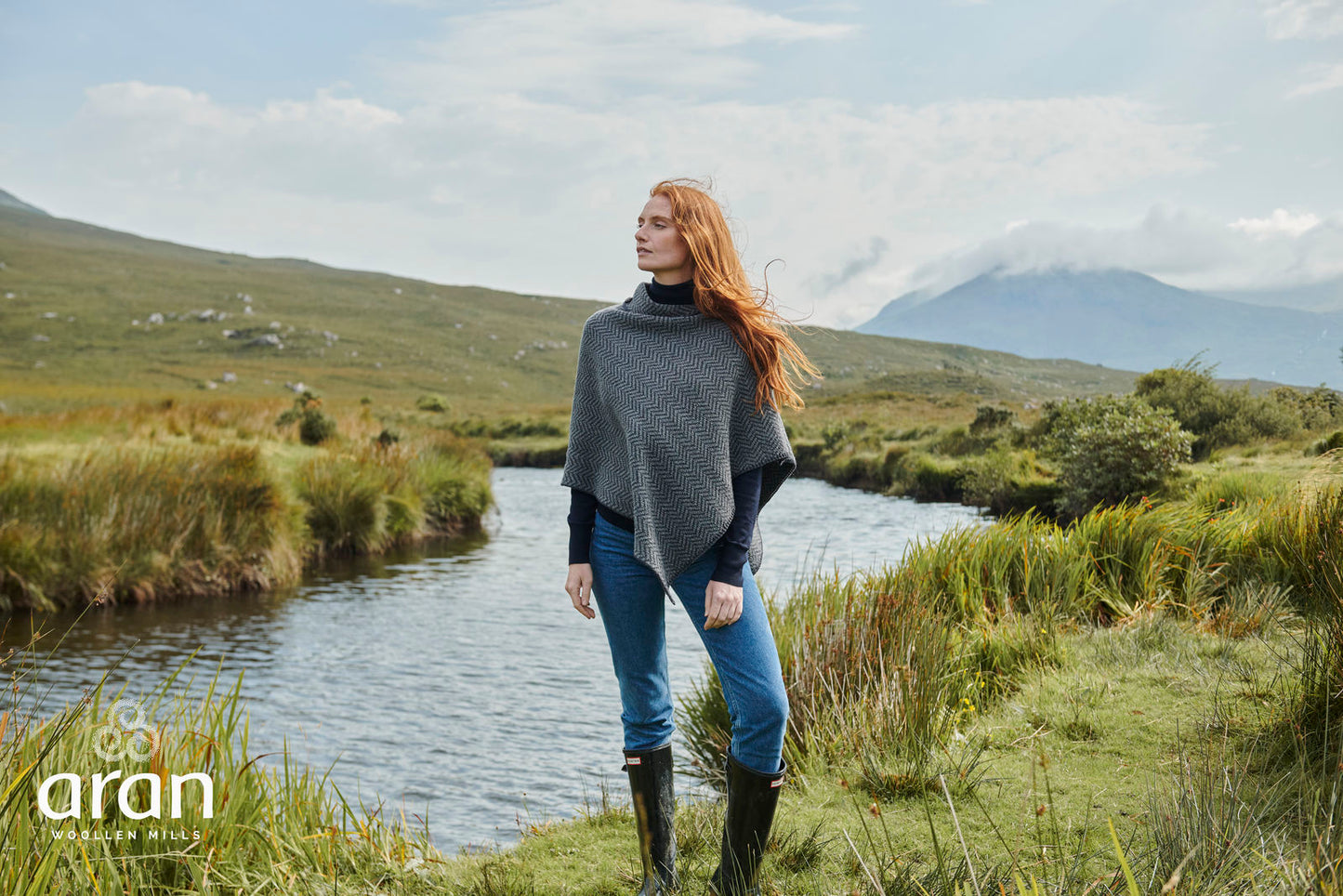 Aran Woollen Mills - B814 | Poncho