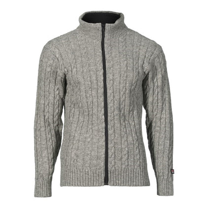 Bratens - Cable jacket | Herren-Cardigan aus norwegischer Wolle