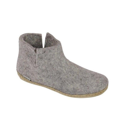 Glerups | Stiefeletten mit Ledersohle - grau