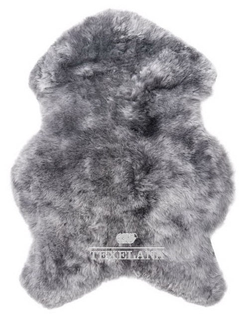 Texelana - dyed Icelandic sheepskin | grey shaved