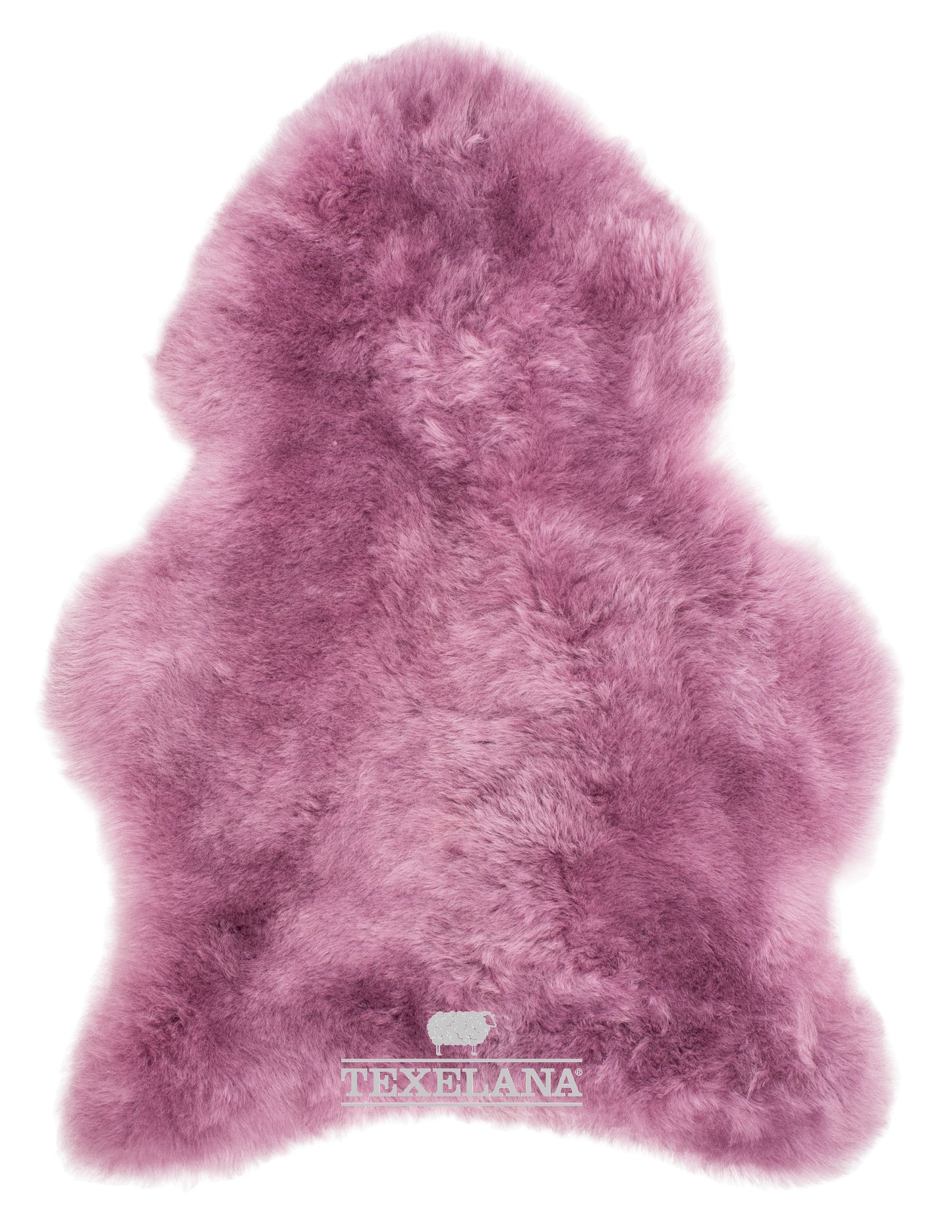 Texelana - dyed Icelandic sheepskin | fuchsia shaved