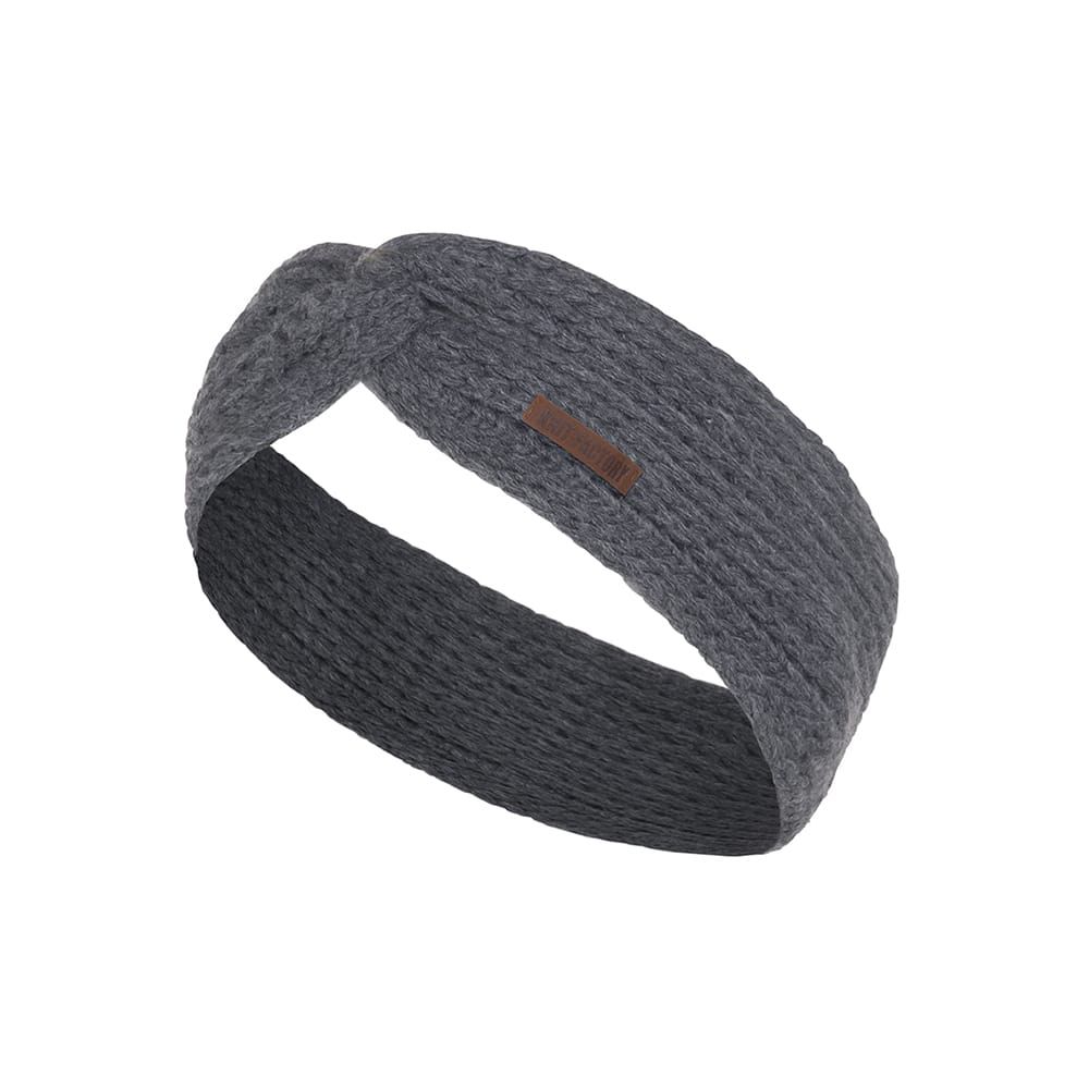Knit Factory - Joy | hoofdband Antraciet