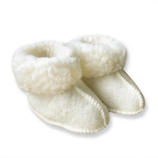 Yoko Wolle - Miki | Baby-Hausschuhe aus Wolle