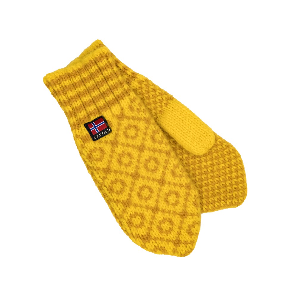 Devold - Svalbard mittens | wollen wanten Cyber