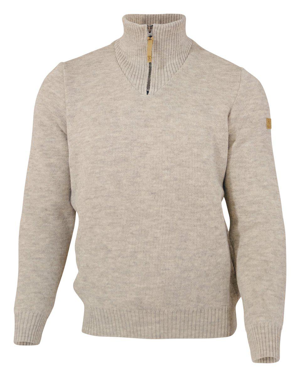Ivanhoe Knitted in Sweden - NLS Elm HZ | wollen herentrui Birch
