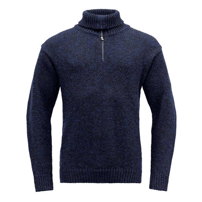 Devold - Nansen zipneck | Norwegian wool sweater with zipper