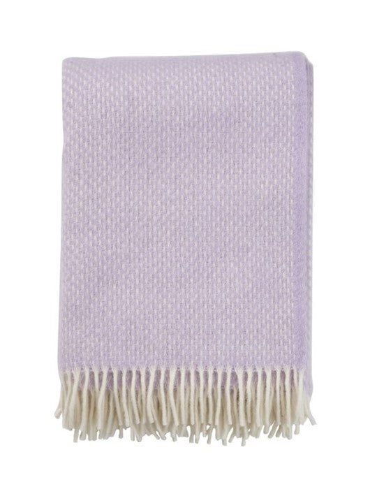 Klippan - Preppy | plaid van lamswol Lilac