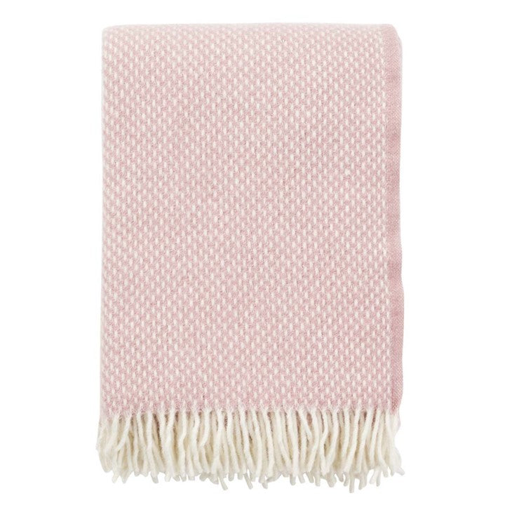 Klippan - Preppy | plaid van lamswol Misty rose
