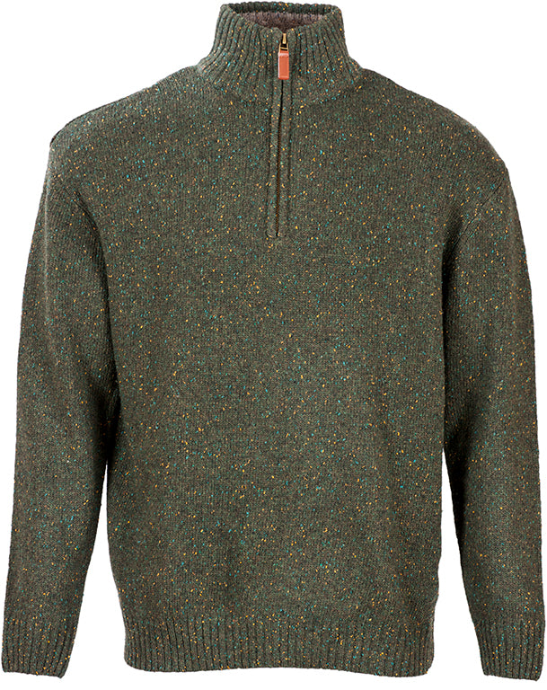 Aran Woollen Mills - R693 | Herrenpullover aus Lammwolle