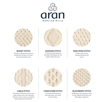 Aran Woollen Mills - B406 | sweater merino wool with turtleneck