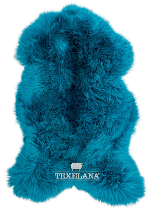 Texelana - dyed sheepskin | azure blue