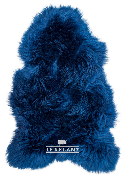 Texelana - gefärbtes Schaffell | Navy blau