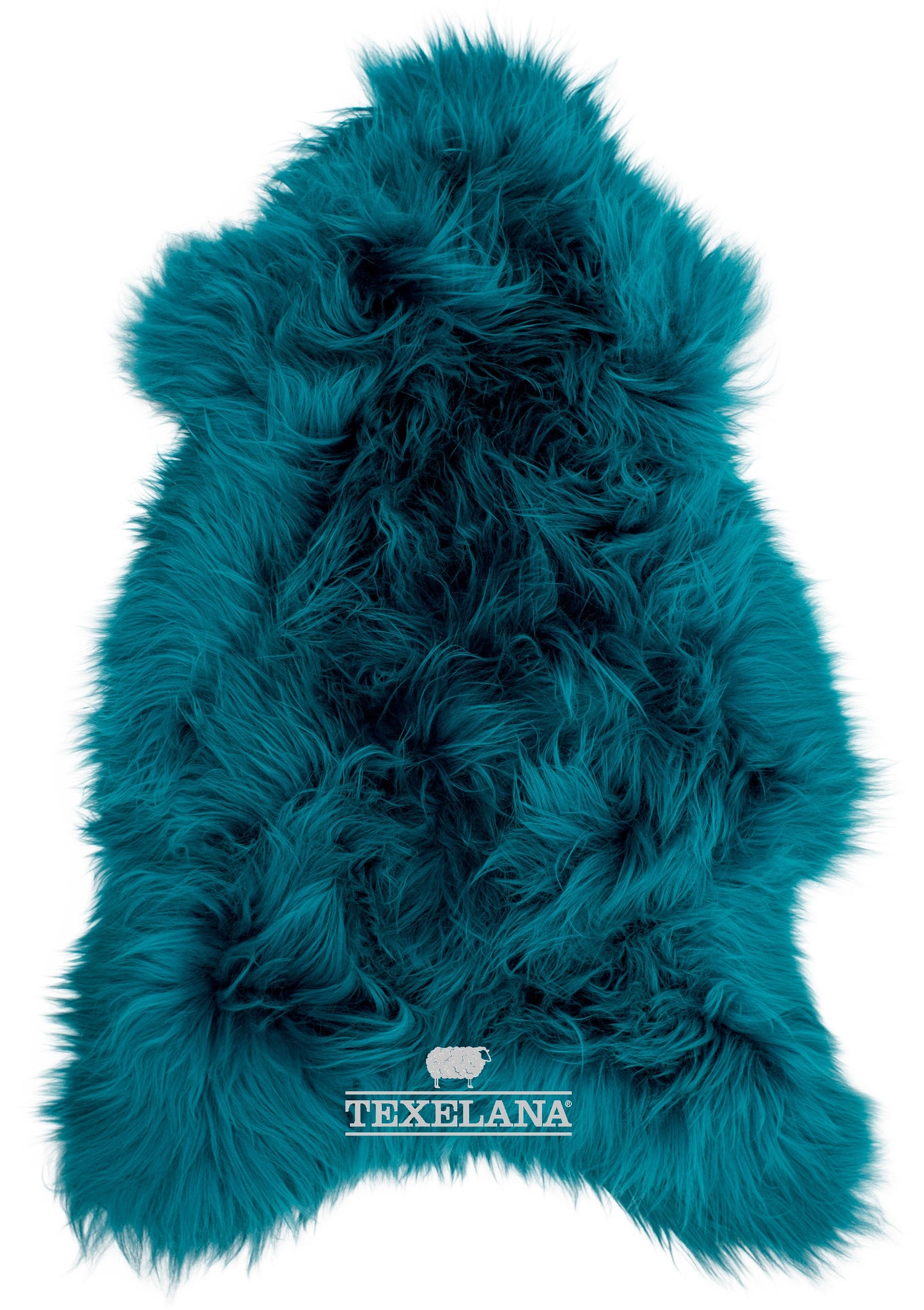 Texelana - dyed sheepskin | emerald green