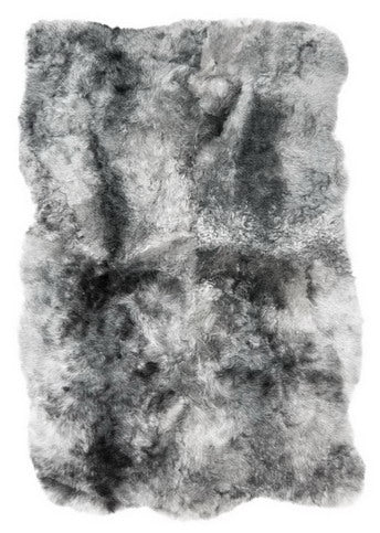 Texelana - Icelandic sheepskin rug | grey shorn