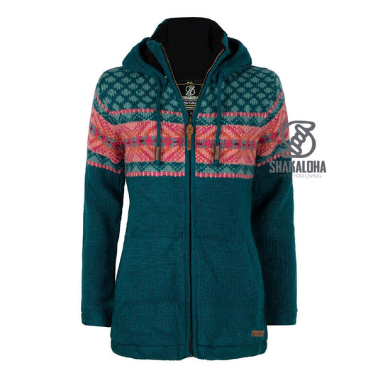 Shakaloha - Glacier | women's wool cardigan