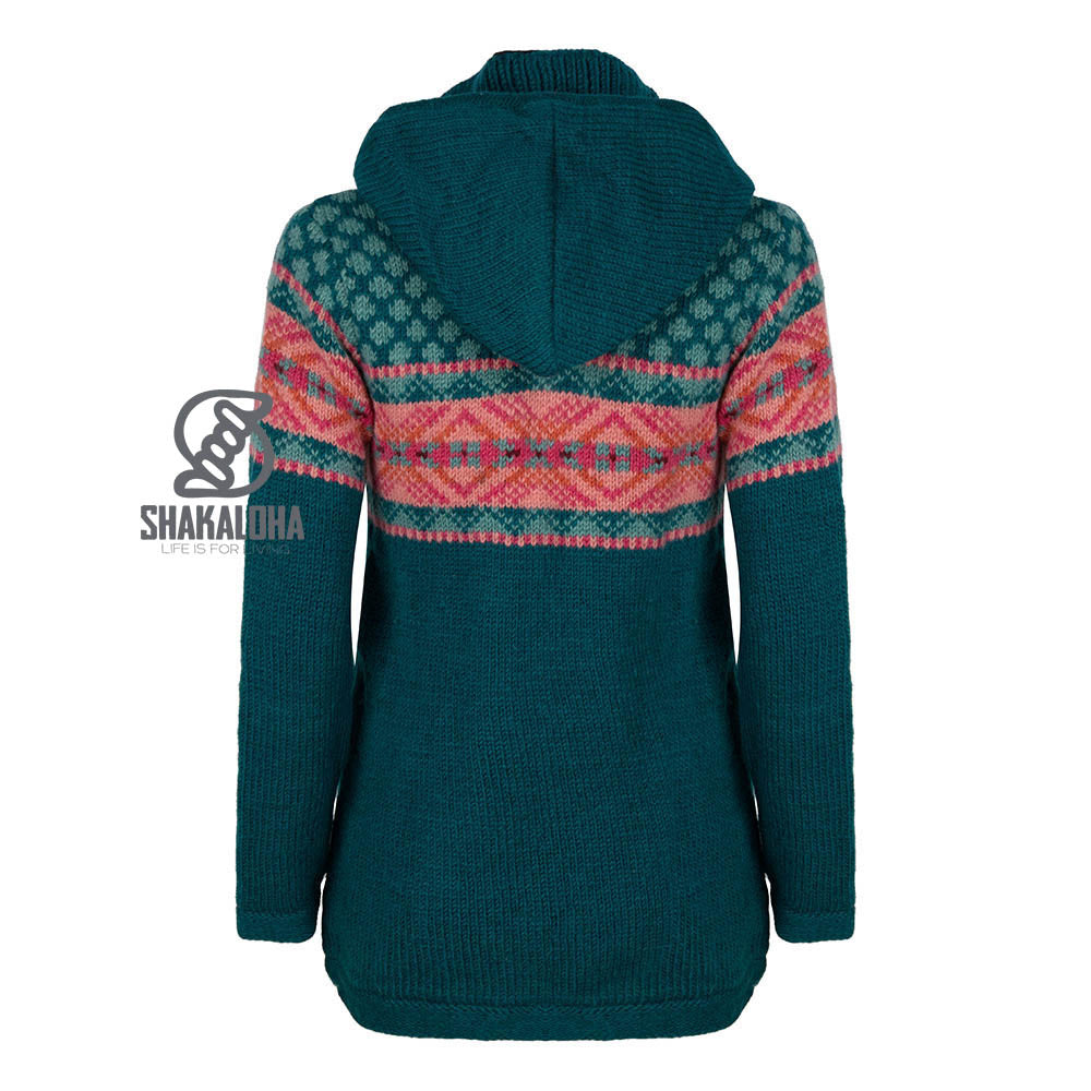 Shakaloha - Glacier | women's wool cardigan