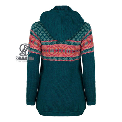 Shakaloha - Glacier | women's wool cardigan