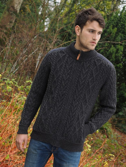 West End - Z4624 | Woll-Herren-Cardigan aus Merinowolle