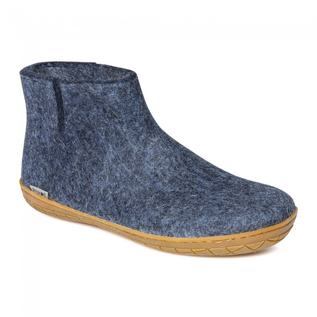 Glerups | Stiefeletten mit Gummisohle – Denim