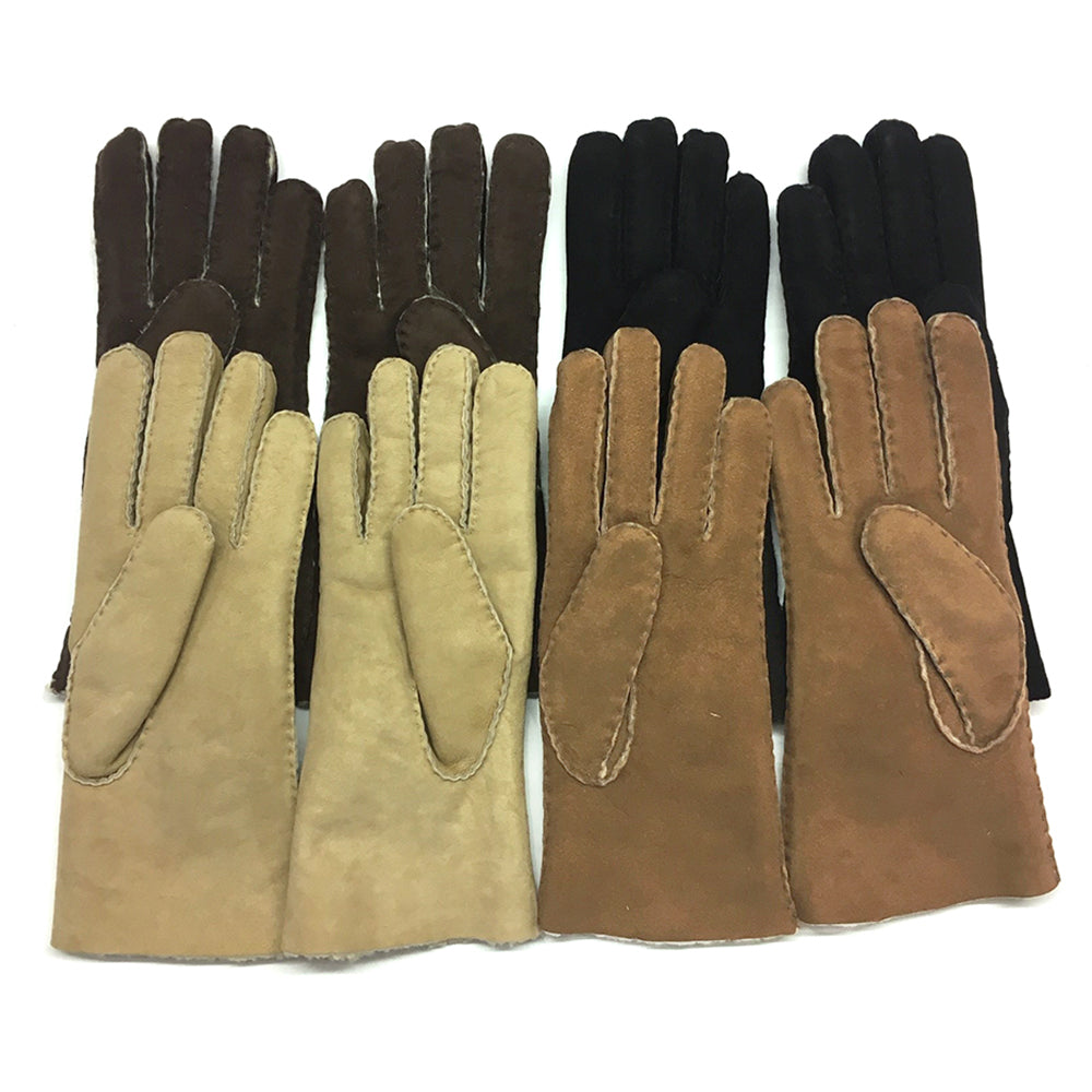 Texelana | suède handschoenen van schapenvacht