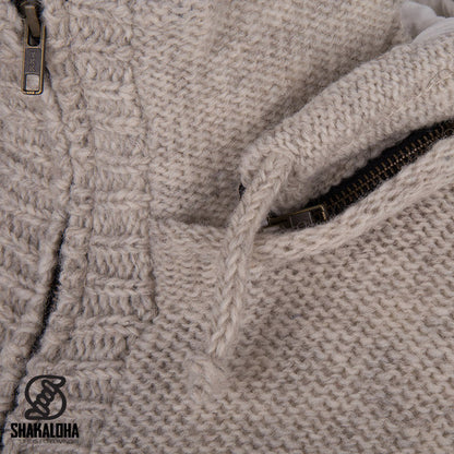 Shakaloha - Brizo | Lange Wollstrickjacke für Damen